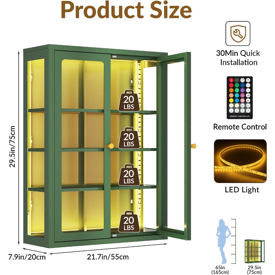 小売店向けの金属製壁面収納キャビネット。アルミニウム合金製で - Storage のレビューと価格