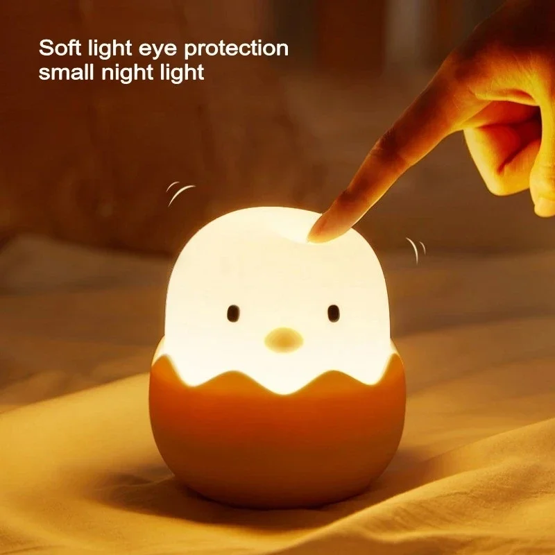 Led 子供タッチナイトライトソフトシリコーン USB 充電 - Floating Nightstand With Led Light のレビューと価格