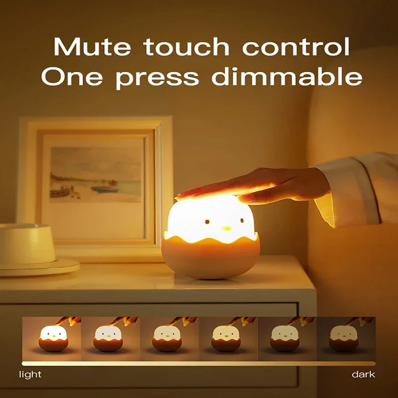 Led 子供タッチナイトライトソフトシリコーン USB 充電 - Floating Nightstand With Led Light のレビューと価格