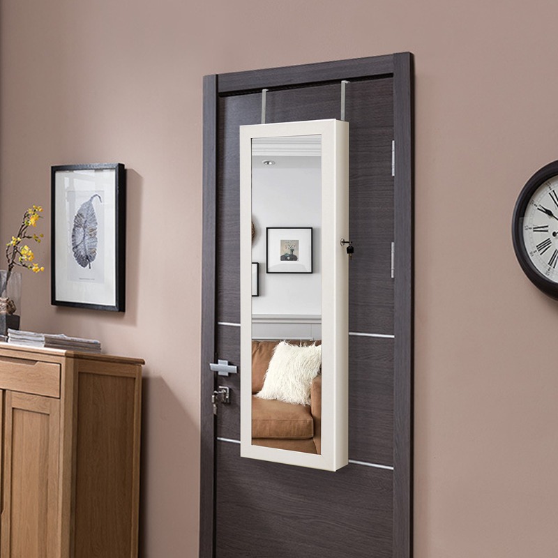 全身鏡、ドレッシングミラー、家庭用化粧鏡、ジュエリーキャビネ - Full Length Mirror Jewelry Armoire のレビューと価格